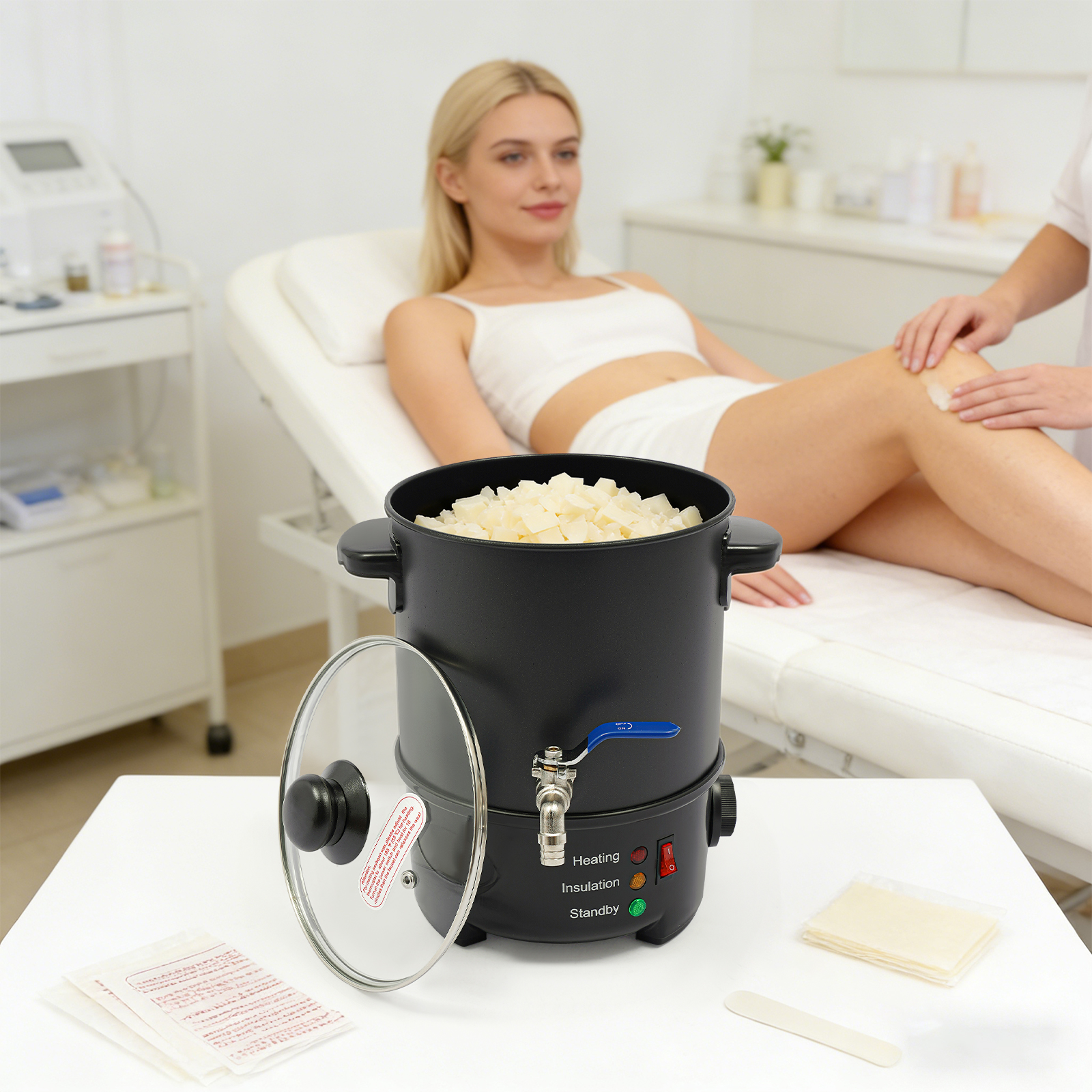Candle Making Workshops - 5L/1.32Gal Wax Melter, Temp Adjustable Wax
