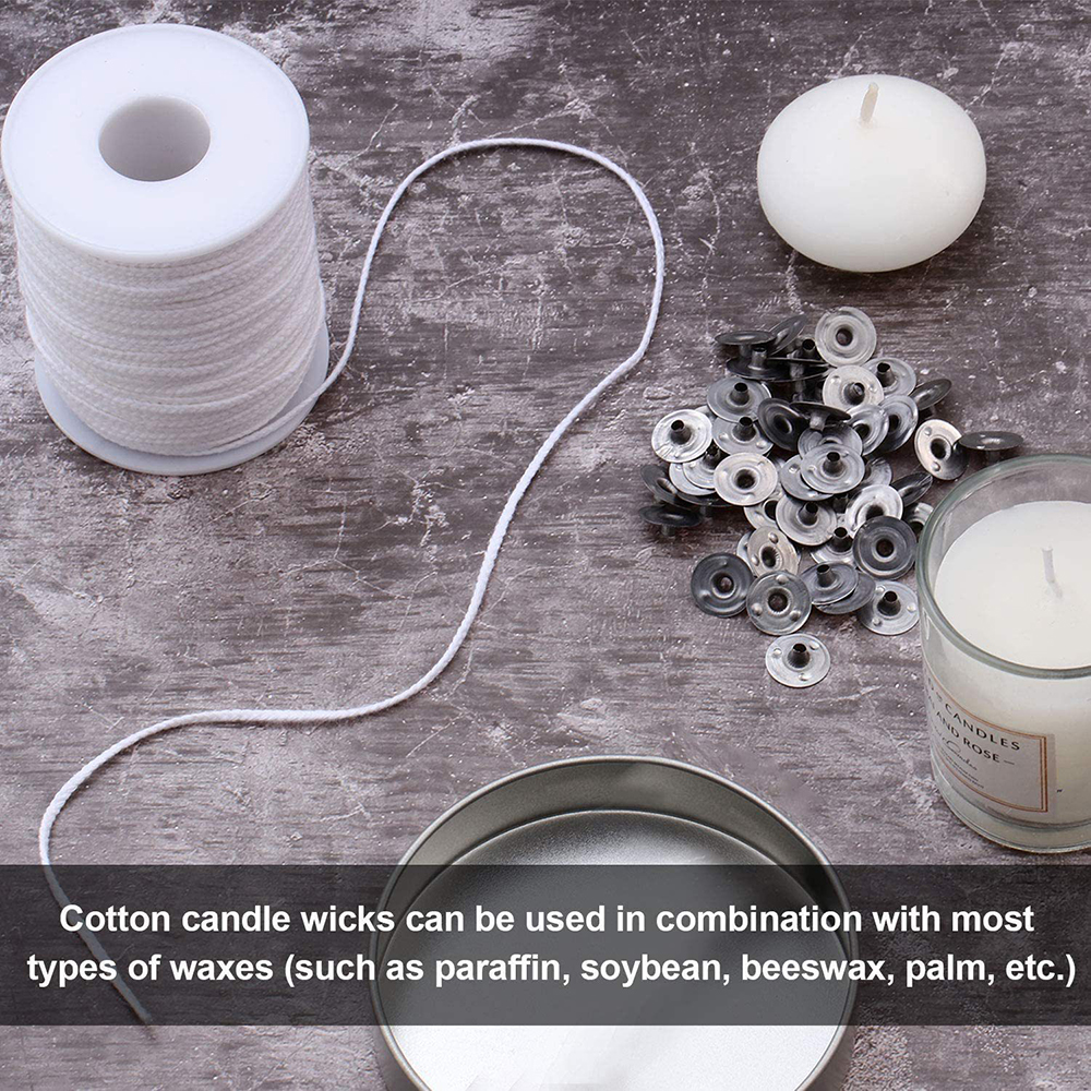 61M Woven Cotton Wick Material - Candle Making Homewood recension och pris