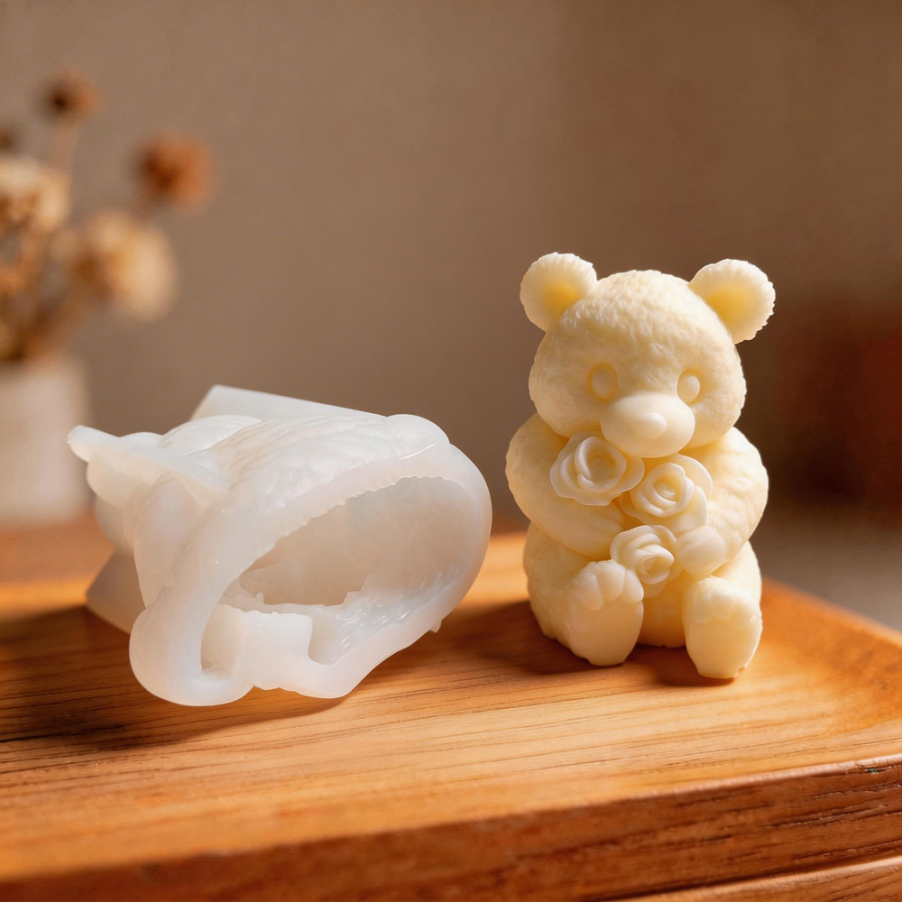 Handmade Candle Mold Rose Tedd - Candle Making Workshops recension och pris