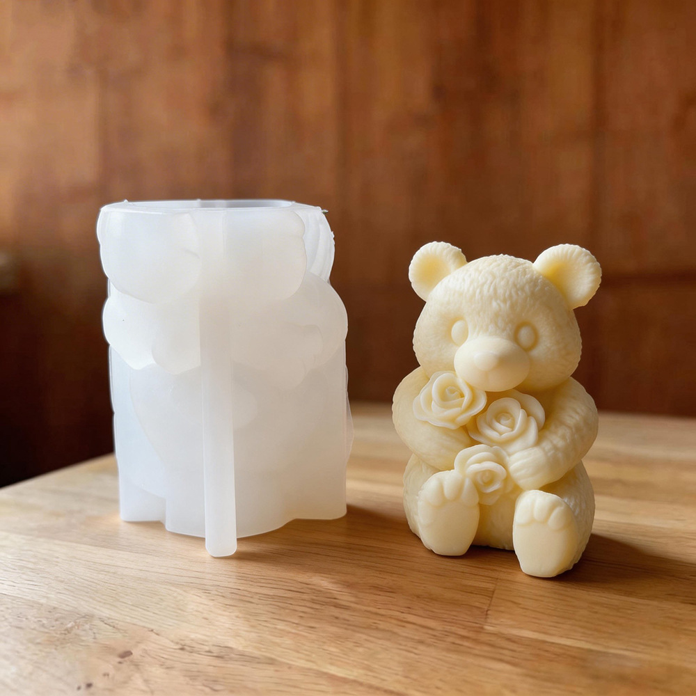 Handmade Candle Mold Rose Tedd - Candle Making Workshops recension och pris