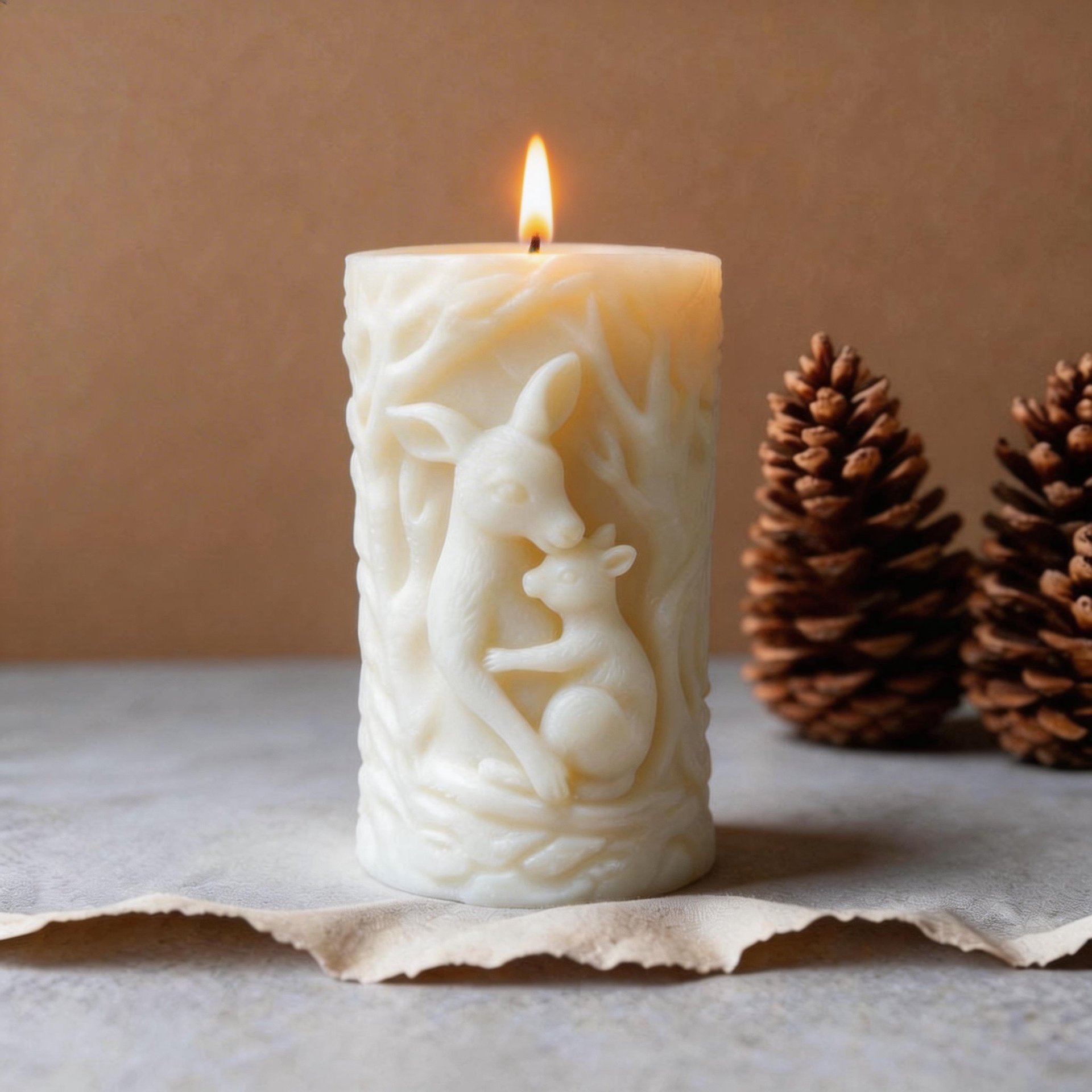 Kangaroo Silicone Mold Silicon - Candle Making Workshops recension och pris