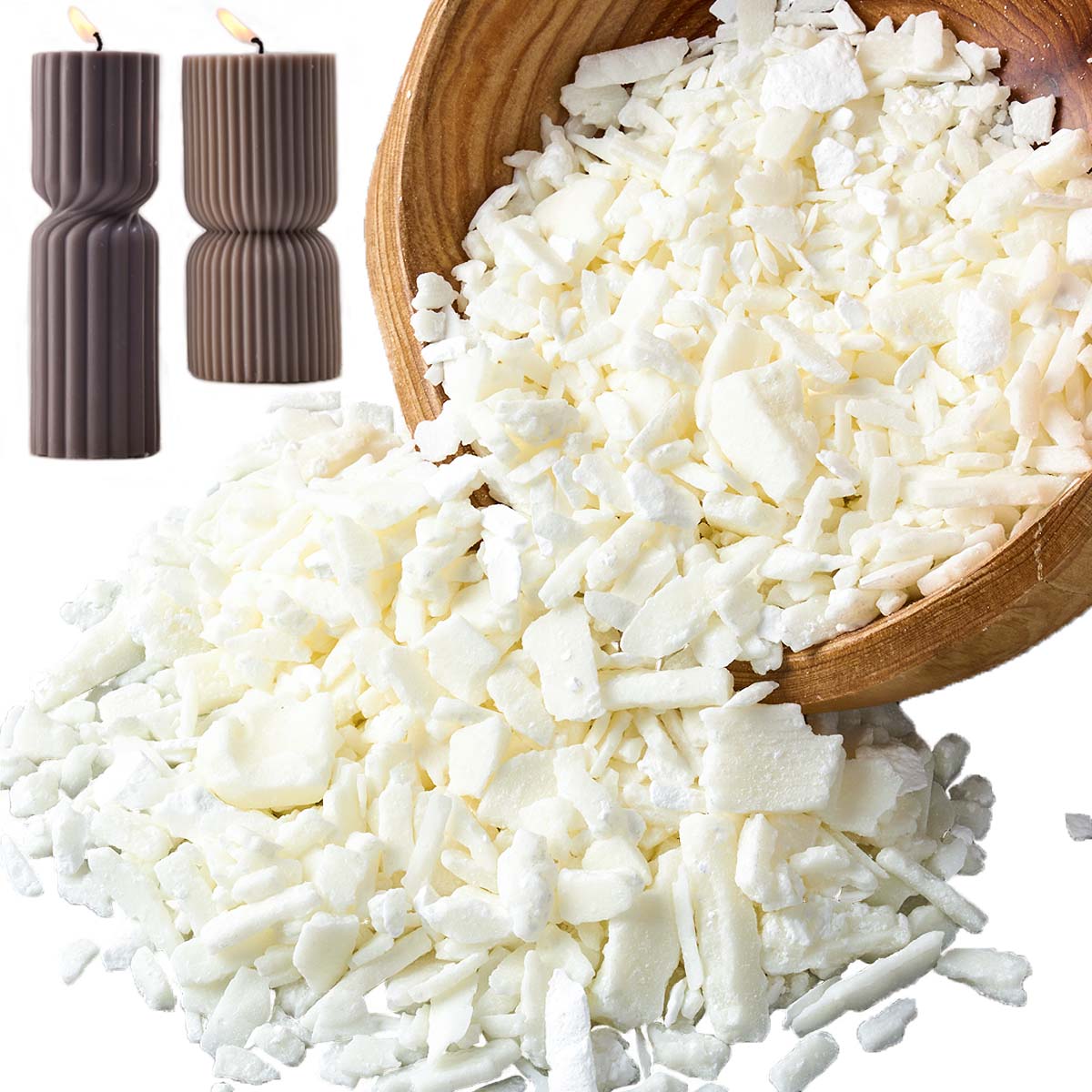 1 Pounds Pure White Soy Wax Fo - Candle Making Uk recension och pris