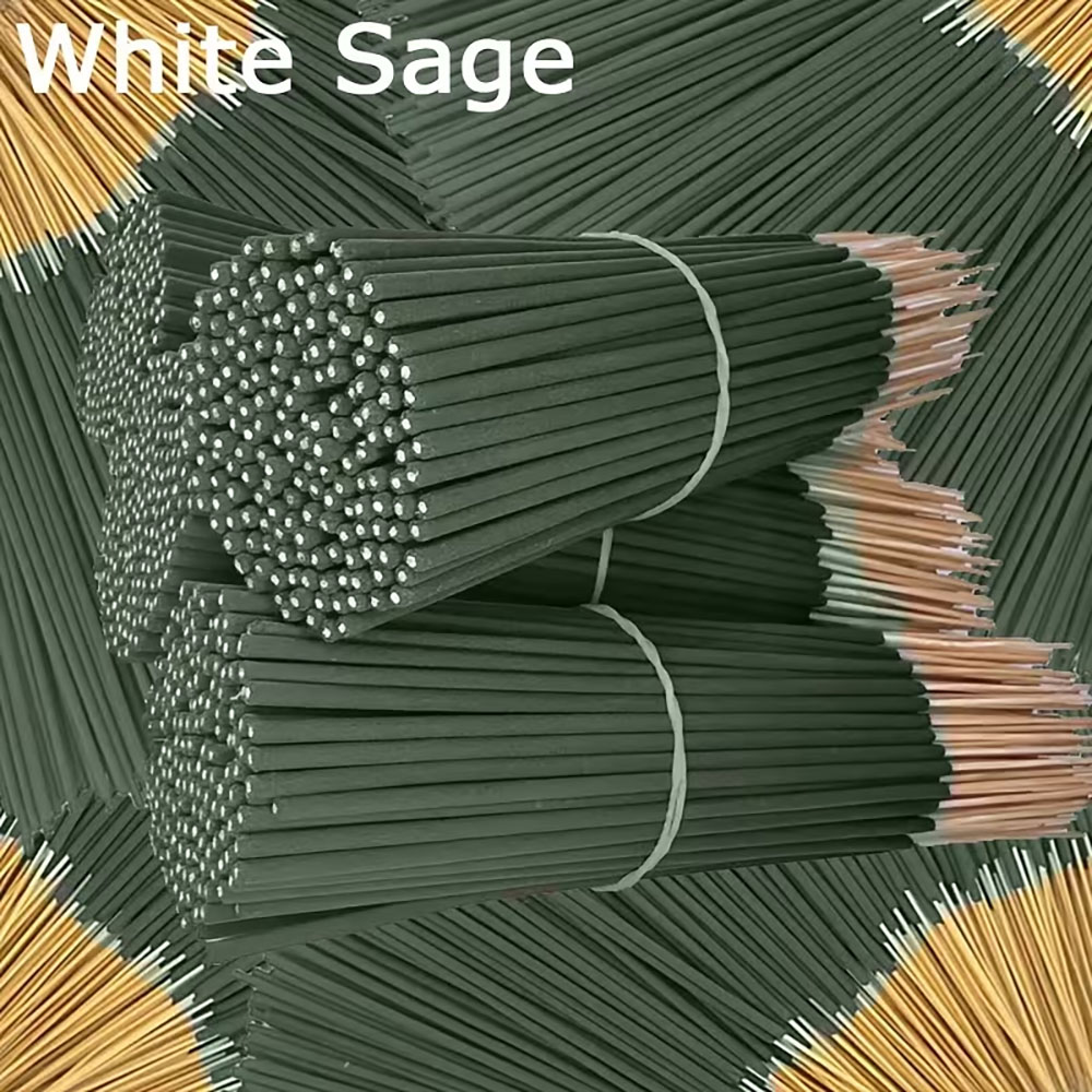 Extra-Long White Sage Incense  - Uv Inhibitor Candle recension och pris