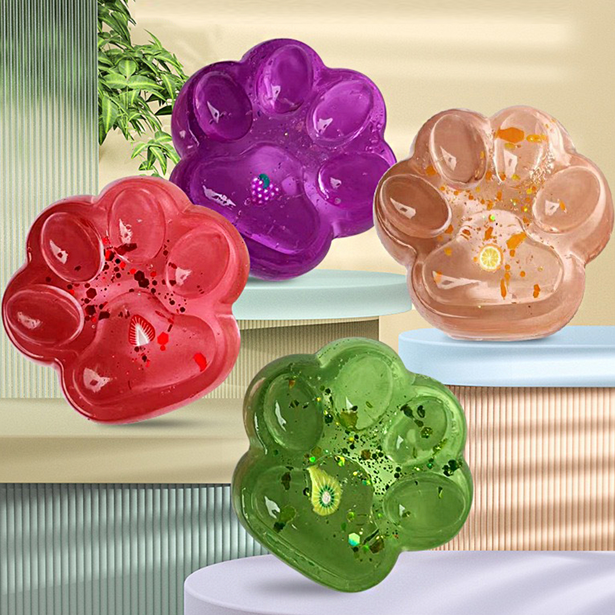 100G 7Colors Jelly Wax DIY Han - Candle Making Uk recension och pris