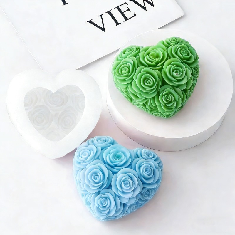 DIY Love Rose Flowers Valentin - Candle Making Uk recension och pris
