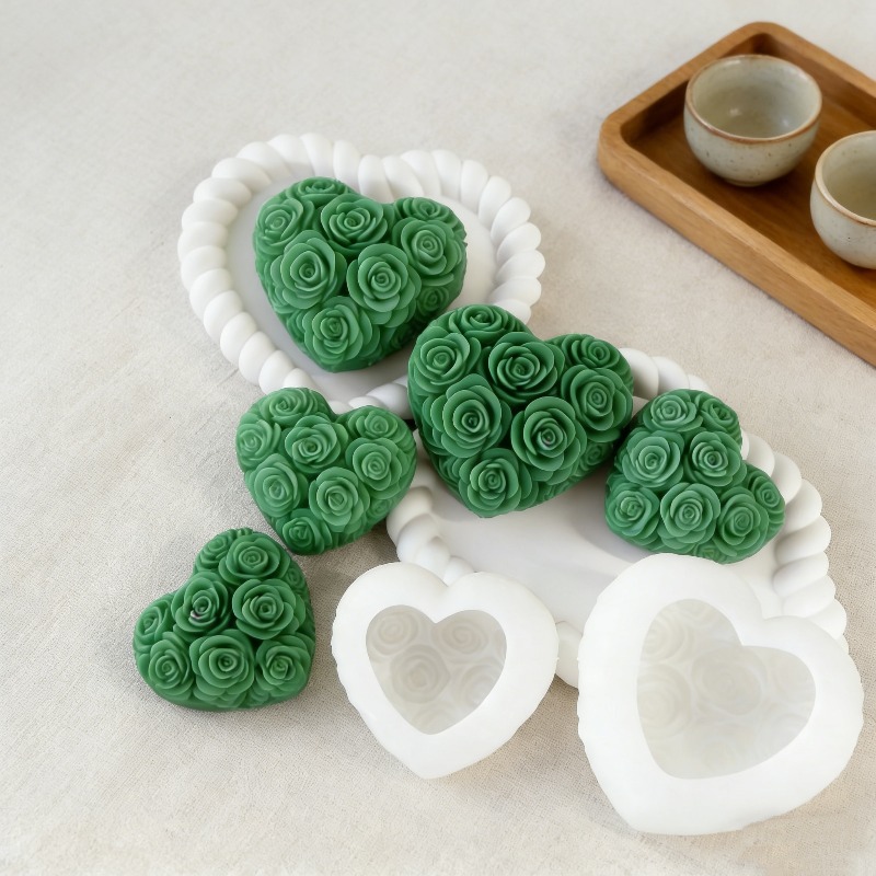 DIY Love Rose Flowers Valentin - Candle Making Uk recension och pris