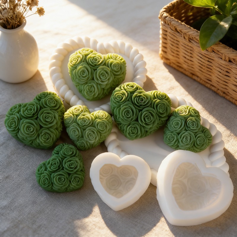 DIY Love Rose Flowers Valentin - Candle Making Uk recension och pris