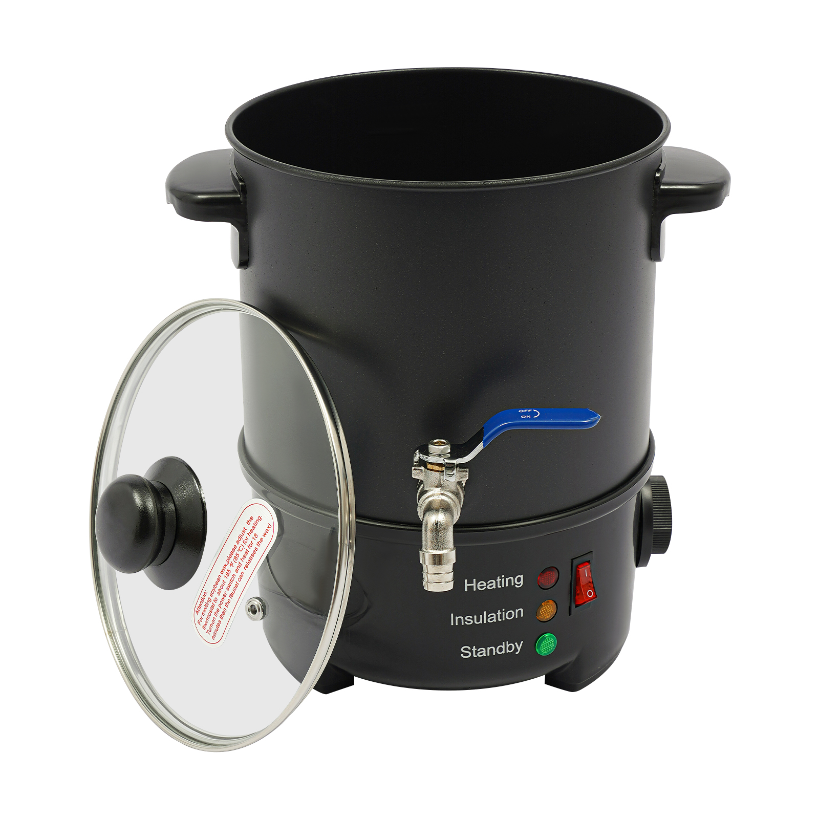 5L/1.32Gal Wax Melter, Temp Ad - Candle Making Workshops recension och pris