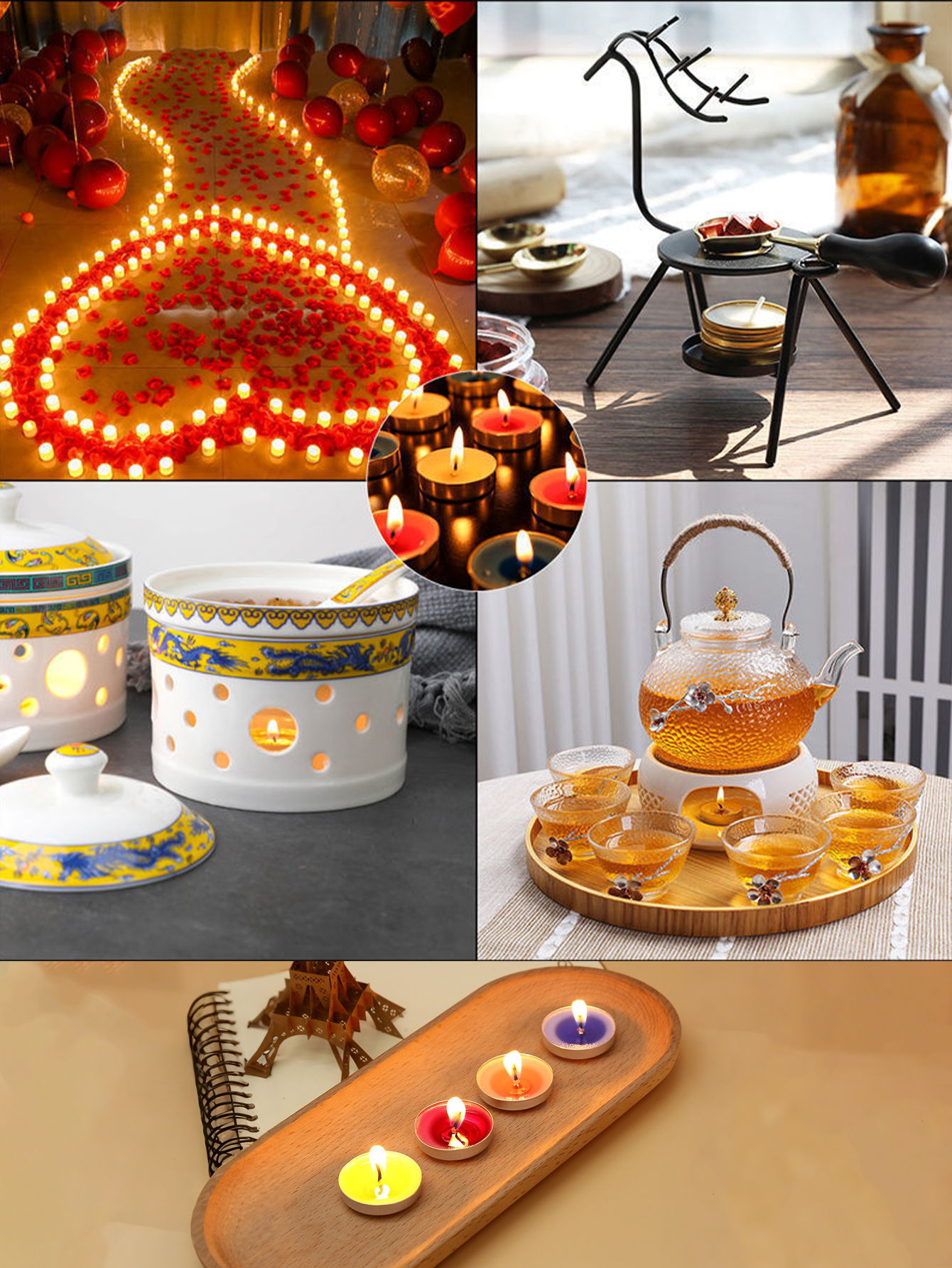 10 pieces of non-fire-varnish  - Uv Inhibitor Candle recension och pris